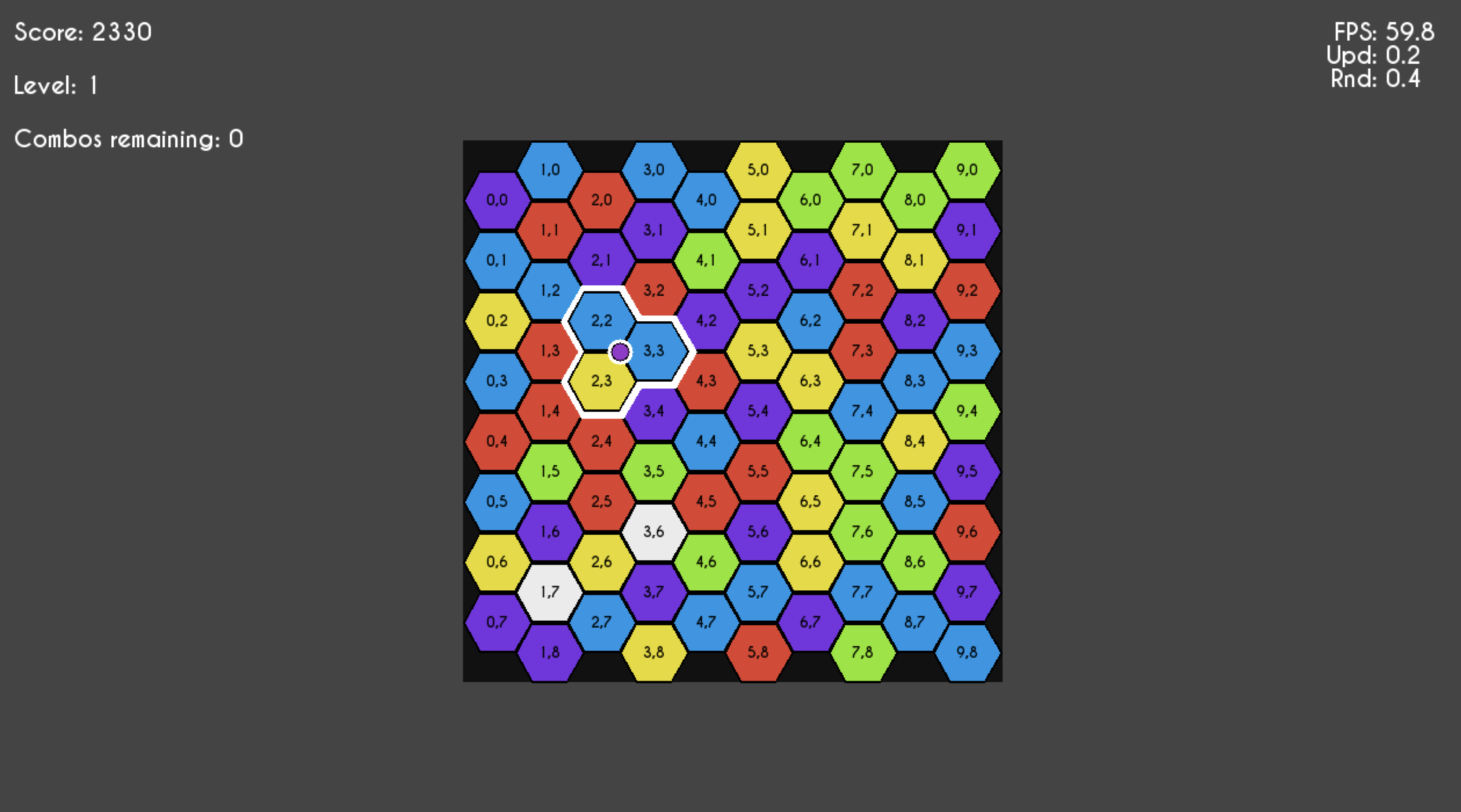 Hectic Hexagons screenshot